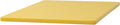 Winco Cutting Board, 12 by 18 by 1/2-Inch, Yellow
