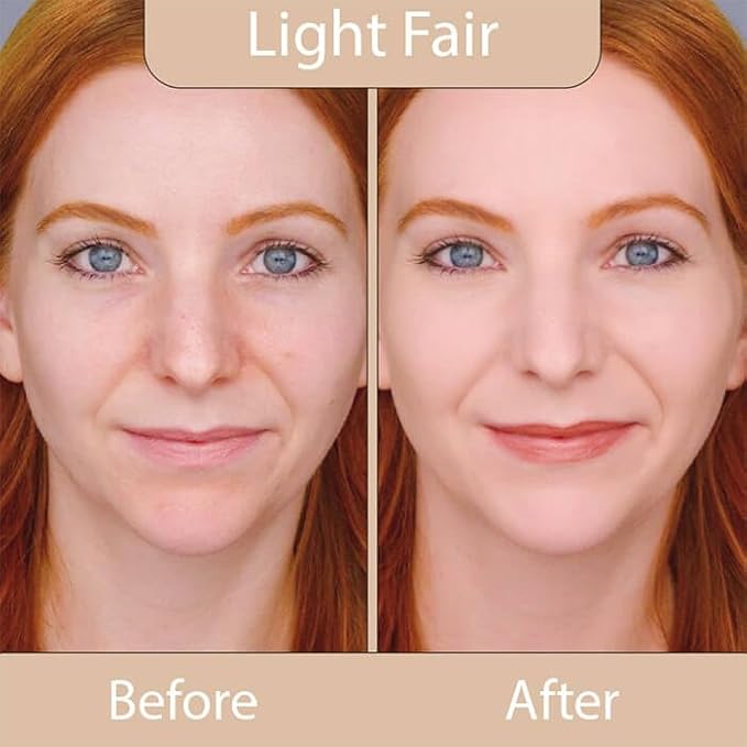 LUMINESS Silk Airbrush Spray Foundation & Buffing Brush Kit - Light Fair-BrightBean Baby