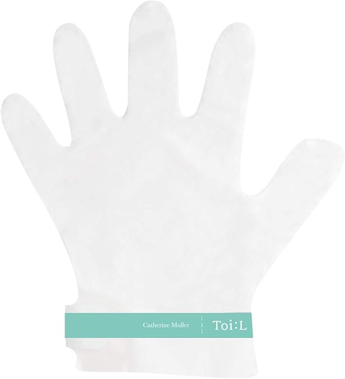 Catherine Muller Floral Hand Mask 8 Pairs, Moisturizing Gloves for Dry Hands with Elder Flower & CICA, Repairing and Nourishing Hand Care Treatment for Cracked, Rough, and Dry Skin-BrightBean Baby