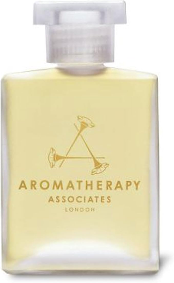 Aromatherapy Associates De-Stress Muscle Bath and Shower Oil, Natural Body Oil for Deep Relaxation and Comfort, Hydrating Body Made with 3 Essential Oils (1.86 oz)-BrightBean Baby