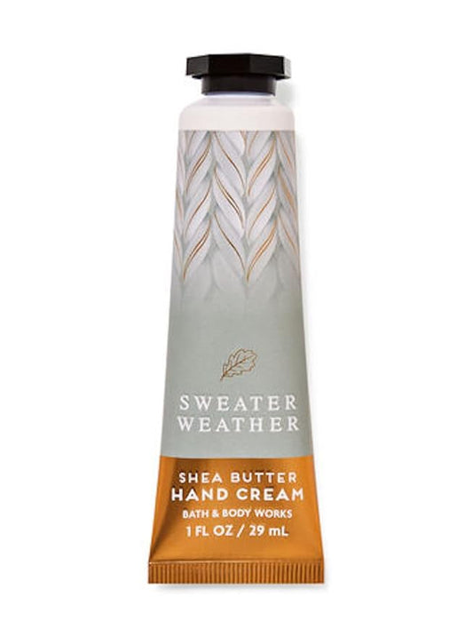 Bath & Body Works Sweater Weather Shea Butter Travel Size Hand Cream 1oz (Sweater Weather)-BrightBean Baby