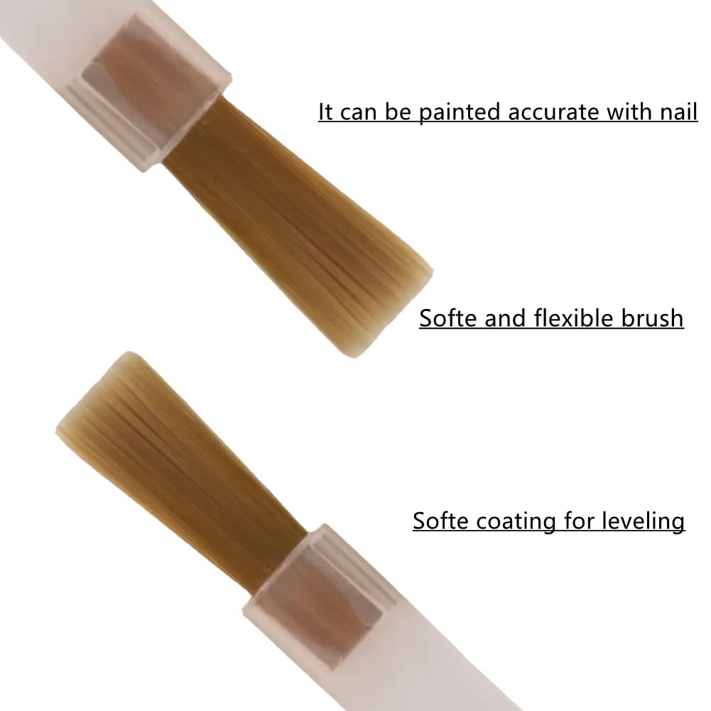 Builder Nail Gel, 7-in-One Clear Builder for Nails, LED Lamp Cured Color Strengthener Thickening Extension Rhinestone Glue Gel Polish in a Bottle for DIY Home Salon Gift-BrightBean Baby