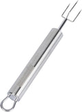 Restaurantware-German Standard 6.1 Inch Granny Forks, 6 Prong Potato Forks - Ergonomic Handle, Dishwashable, Stainless Steel Carving Fork, Heavy-Duty, For Kitchen Roast