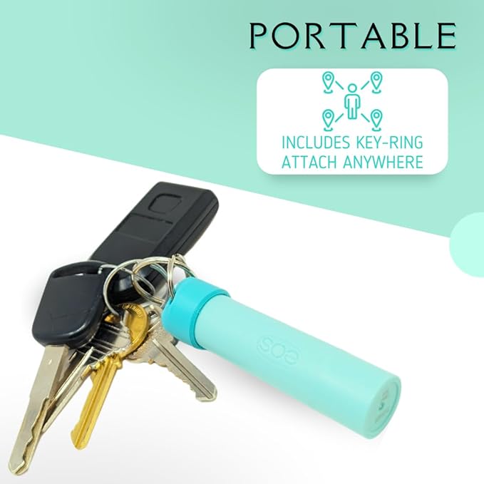 Keychain Holder EOS Lip Balm Stick (Keychain Only) - Travel Size Lip Balm Chapstick - Healing Stick - Made in USA-BrightBean Baby