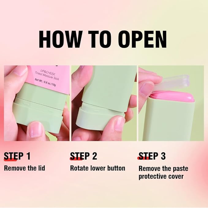 Soft Creamy Highlighter Blush Stick, Silky Smooth Shimmer Bronzer Stick,Waterproof Blendable Natural Glow Highlighter Makeup Stick, Lightweight Body Face Illuminator Luminizer,06 Golden Brown-BrightBean Baby