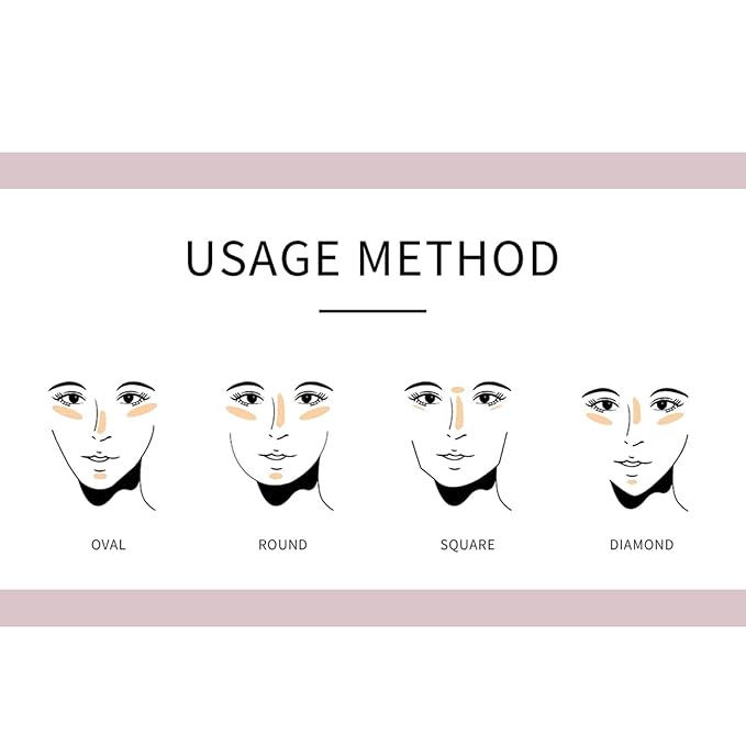 Face Highlighter Luminizers Highlighter powder Translucent Setting Powder High Definition Powder for All Skin Types and Skin Tones(N02)-BrightBean Baby