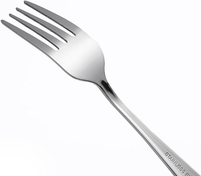 Stainless Steel Dinner/Salad Forks Set,24-Piece,8 Inches