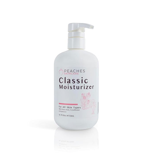 Hydrating Vegan Moisturizer with Vitamin E, Gotu Kola, and Pineapple – Age-Defying Face Cream for All Skin Types – Classic Moisturizer (16 oz)-BrightBean Baby