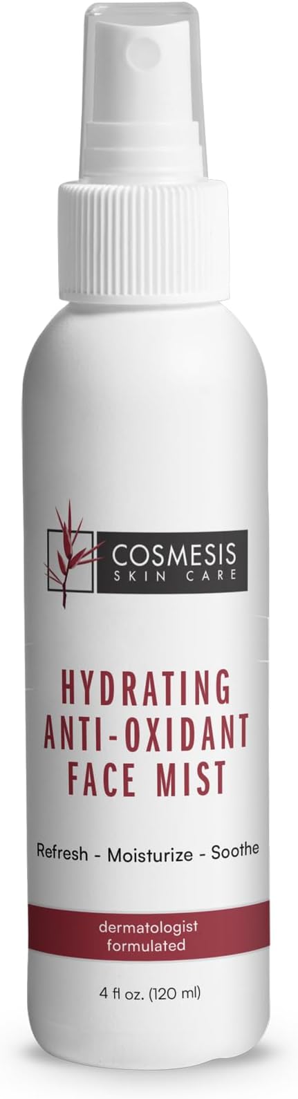 Cosmesis Hydrating Anti-Oxidant Face Mist - Refresh, Moisturize & Soothe Dry Skin, Tea Blend & Vitamins A/D - 4 fl oz-BrightBean Baby