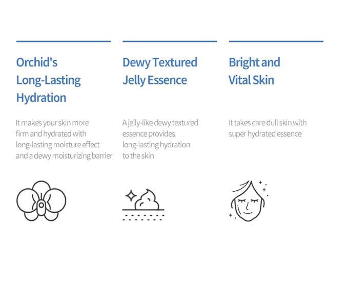 JMsolution Marine Luminous Pearl Deep Moisture 3 Step Skin Care Face Mask - Korean Skincare Facial Mask - boosting Brightening Moisturizing-10 Sheets for Dry Skin (Orchid)-BrightBean Baby