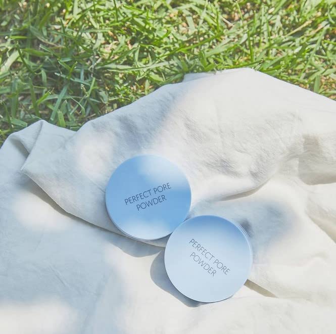 THESAEM Saemmul Perfect Pore Powder - Oil & Sebum Control Long Lasting Silky Face, Skin Soothing & Purifying with Green Tea Water and Tea Tree Extract, 0.18oz. 2 Pack-BrightBean Baby