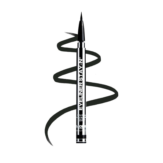 Sacheu Liquid Eyeliner STAY-N Long Wear Waterproof Eyeliner Pen with Ultra-Precise 360° Flexible Tip — Smudge-Proof Vegan & Cruelty-Free Eye Makeup, Eye’m Sharp-BrightBean Baby