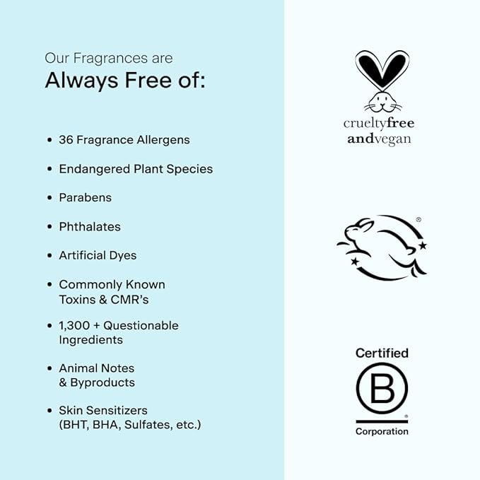 Skylar Salt Air Eau de Parfum - Hypoallergenic & Clean Perfume for Women & Men, Vegan & Safe for Sensitive Skin - Fresh Perfume with Notes of Driftwood, Sea Salt & Seaweed - 10mL /0.33 Fl oz-BrightBean Baby