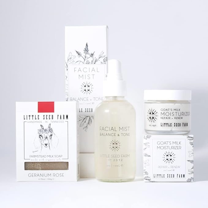 Little Seed Farm Balancing Facial Mist & Toner – Witch Hazel Toner & Pore Minimizer, Net Wt. 4 fl oz | 118ml-BrightBean Baby