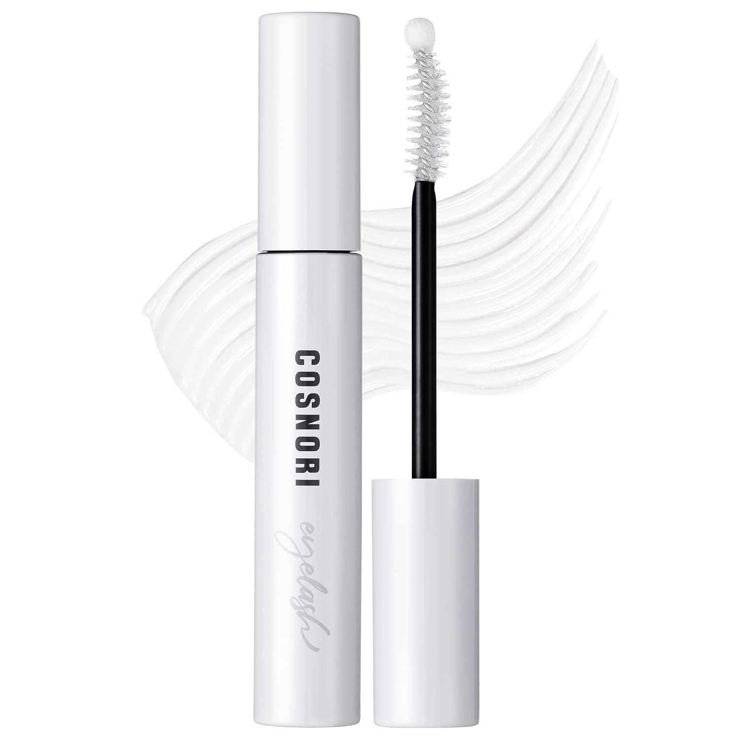COSNORI Long Active Eyelash Serum - Korean Eyelash Boost Serum - Eyebrow Growth Enhancer for Longer and Thicker - Vegan Prostaglandin Free & Non Irritating - Peptides, Hyaluronic Acid, 0.3 fl.oz.-BrightBean Baby