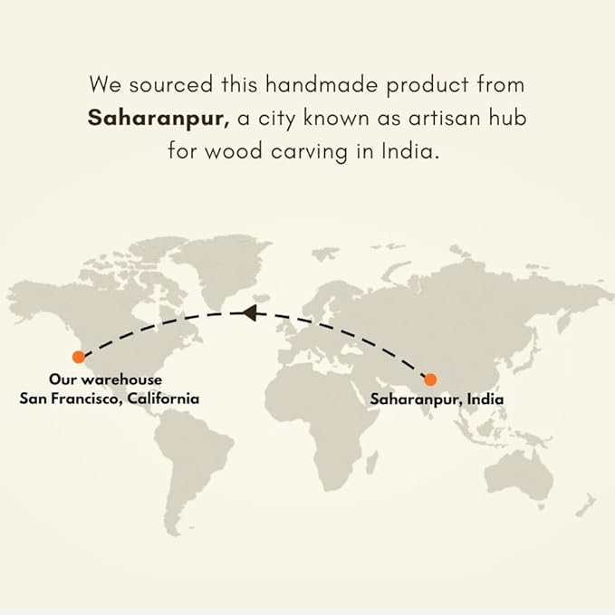 Large Salad Bowl, 15" Wide, Big Serving Dish for Pasta, Cut Fruit, Party, Catering, Wedding, Restaurant, Kitchen Countertop Fruit Bowl, Farmhouse Style, Mango Wood