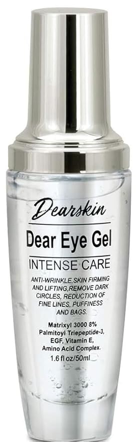 Eyelashes, Eyes & Face Skincare Gift Set: Gift her Glow with Hyaluronic Facial Serum Vitamin C Eye Gel Eyelashes Serum and Water Gel Cream-BrightBean Baby