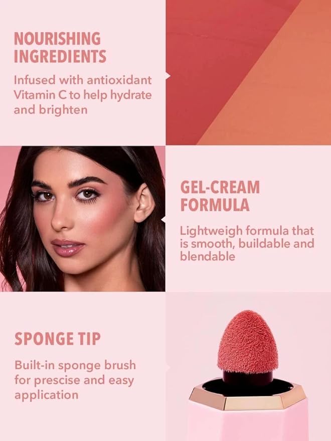 SHEGLAM Liquid Blush Makeup for Cheeks Matte Finish - Birthday Suit-BrightBean Baby