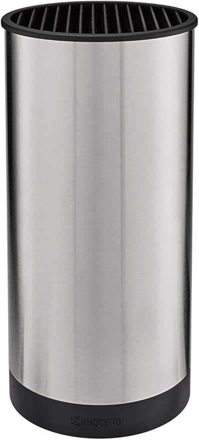 Kyocera KB-U-SS Universal Knife Block, One, Stainless 8.8" x 4.3"