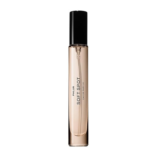 PHLUR Soft Spot Eau de Parfum - Travel Size Perfume Fragrance - Floral Amber Musk Perfume with Bergamot, Mandarin, Jasmine, Sandalwood & Vanilla (9.5mL)-BrightBean Baby