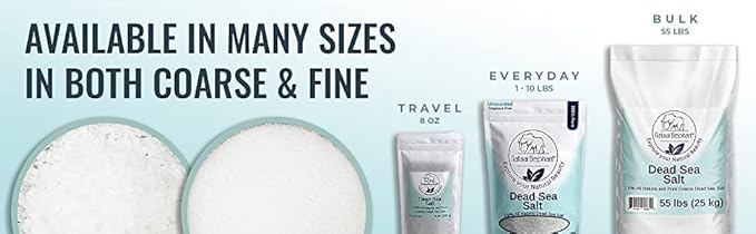 Natural Elephant Dead Sea Bath Salt |19 Pounds Bulk Bag | 100% Natural and Pure| Fine Grain | Perfect for Bathing and Soothing Soaks-BrightBean Baby