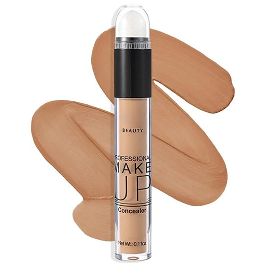 1 Pack Liquid Foundation Cream for Face Makeup,Durable Full Coverage Matte Concealer Make Up,Oil Control & Waterproof Base Primer -0.35 Fl.Oz (05#)-BrightBean Baby