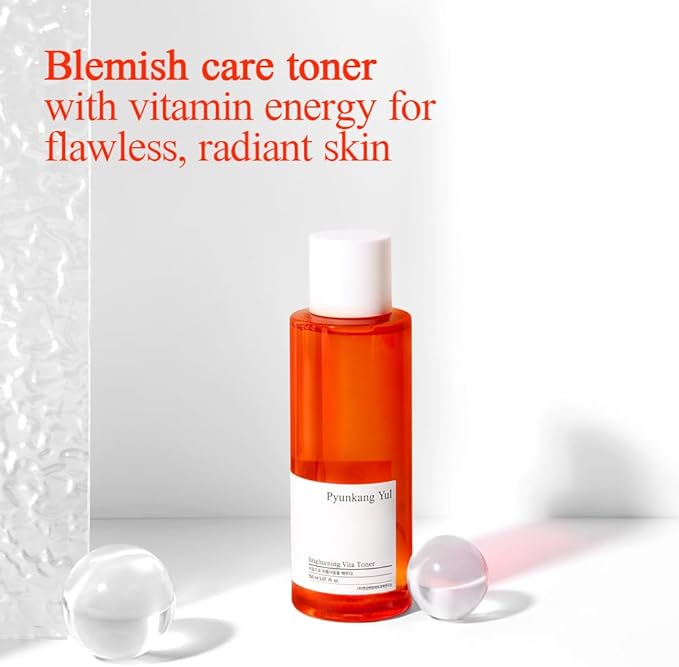 Pyunkang Yul PKY Radiance Vita Toner for Flawless and Radiant Skin, Blemish Care Toner with Vitamin C & Niacinamide, Zero Irritation, Korean Skincare (5.07 Fl. Oz, 150ml)-BrightBean Baby