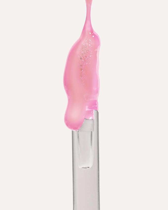 YENSA Super 8 Lip Oil, Natural Korean Moisturizing Gloss, No-Sticky Transparent Formula For Hydrating Lip Care (Pink Shine) .22 fl oz-BrightBean Baby