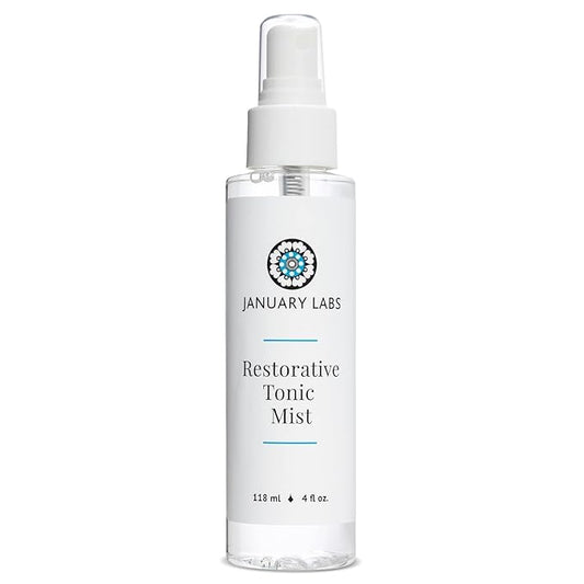 Restorative Tonic Mist, Hydro Boost Facial Toner for All Skin Types, Refreshing & Lightweight Antioxidant Face Mist Hydrating Spray, 4 Ounce Bottle-BrightBean Baby
