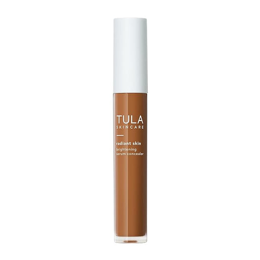 TULA Skin Care Radiant Skin Brightening Serum Concealer - Conceals Dark Circles & Discoloration, Longwearing & Crease-Resistant, Brightens the Appearance of Skin Over Time, Shade 160, 0.18 fl oz.-BrightBean Baby