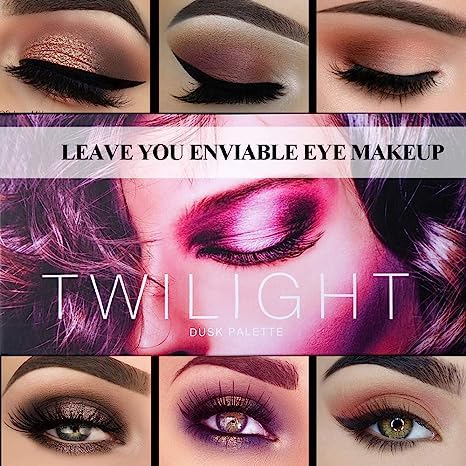 UCANBE Professional 18 Colors Eyeshadow Makeup Palette, High Pigmented 10 Matte + 7 Shimmer + 1 Metallic Glitter, Velvety Creamy Blendable Long Lasting Eye Shadow Pallets Makeup Set Kit-BrightBean Baby