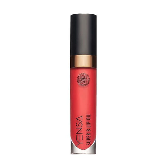 YENSA Super 8 Lip Oil, Natural Korean Moisturizing Gloss, No-Sticky Transparent Formula For Hydrating Lip Care (Rising Ruby) .22 fl oz-BrightBean Baby