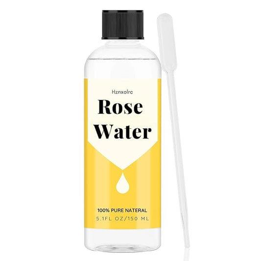 5.1 fl oz Rose Hydrosol for Face Hydrating Mist Hydration, 100% Pure Rose Water, Cleanses & Softens Skin, Promotes Healthy Skin Cell, Suitable for All Skin Types-BrightBean Baby