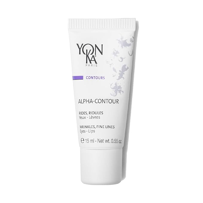 Yon-Ka Alpha-Contour Eye and Lip Cream (15ml) Anti-Wrinkle Regenerating Contour Creme, Naturally Soften Signs of Aging with Botanical Oil Blends and Fruit Acids, All Skin Types, Paraben-Free-BrightBean Baby