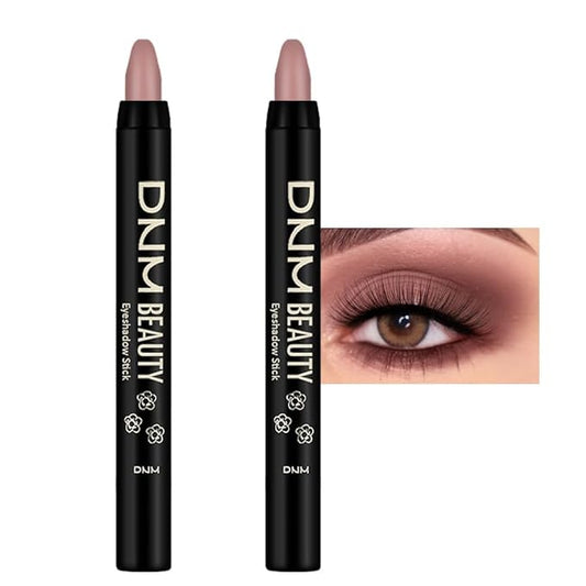 evpct 2Pcs Cream Eyeshadow Sticks Set for Eyes Waterproof, Putty Matte Eye shadow Stick Pencil Pen Bulk sombras en crema para ojos 23+23