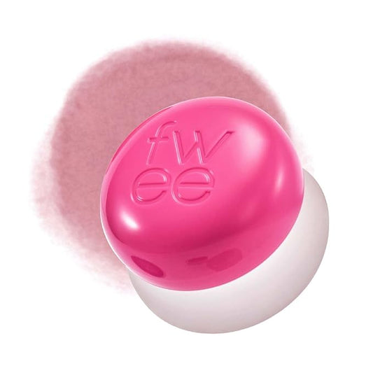 Lip&Cheek Blurry Pudding Pot | Blushed Moment - Baby | Makeup Blush, Buildable Lightweight, Multi-Use Soft Matte Finish | 5g-BrightBean Baby
