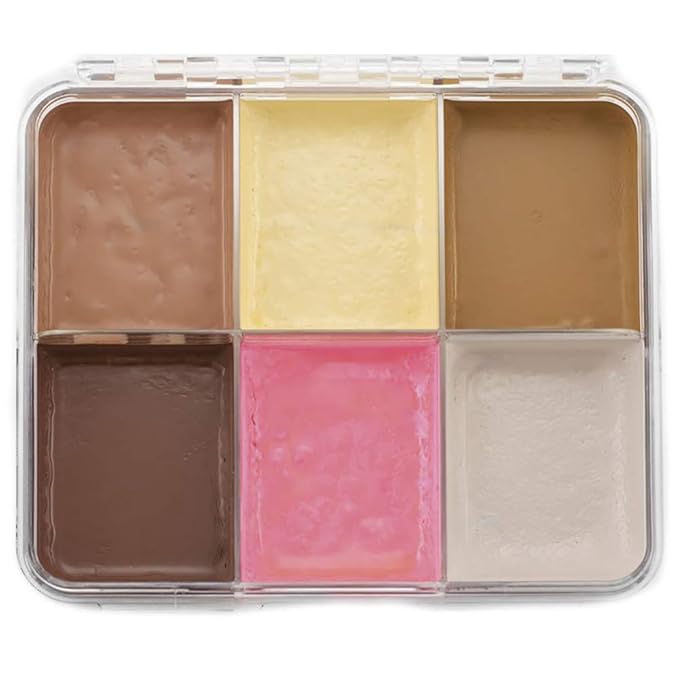 Graftobian F/X Aire Alcohol Activated Palette - SFX Makeup (F/X 3 - Character)-BrightBean Baby