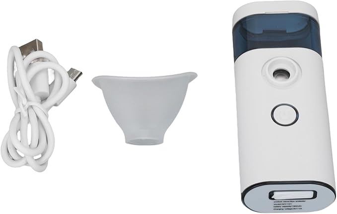 Eye Nebulizer, Portable Eye Facial Mister, USB Rechargeable Massage Moisturizing Atomization Eye Sprayer for Adults & Kids Travel, Home, Daily use-BrightBean Baby