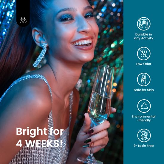 Beetles Cat Eye Gel Polish Set - 24Pcs 20 Colors Glitter Dark Color Changing Gel Nail Polish Kit with Base Gel Glossy Matte Top Coat Soak off UV DIY Nail Art Salon Ombre Black Nails Gift-BrightBean Baby