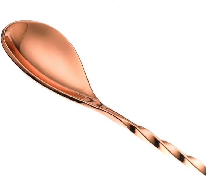 Barfly - M37010CP Barfly Standard Bar Spoon, Japanese Style 13 3/16" (33.5 cm), Copper