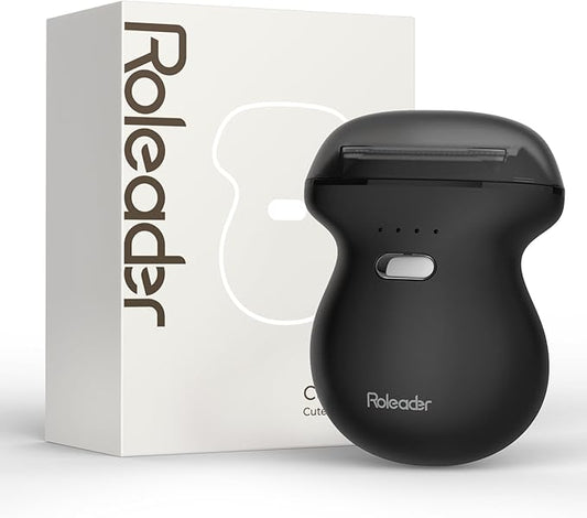 Mini Electric Shaver for Women, Rechargeable Travel-Sized Body Hair Trimmer, Palm-Perfect Hair Removal Razor with LED Display, Waterproof Wet/Dry Use Type-C Charging, On-The-Go Black-BrightBean Baby