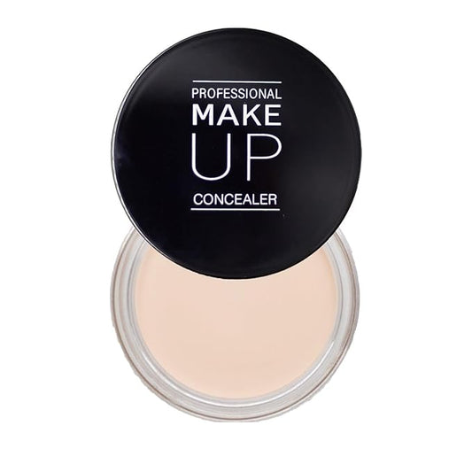 7 Color Solid Concealer Full Coverage Correcting Cream Concealer Waterproof Long-lasting Under Eye Concealer for Dark Circles Color Corrector Pro Concealer (Color 01)-BrightBean Baby