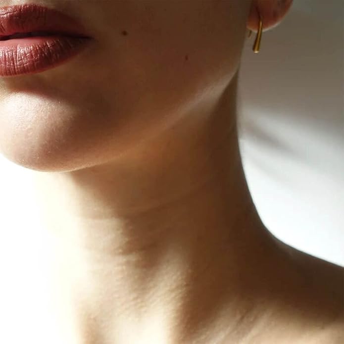 Vintage Water Drop Earrings Gold Teardrop Earrings Tiny Droplet Earrings Minimalist Everyday Earrings Jewelry for Women and Girls-BrightBean Baby