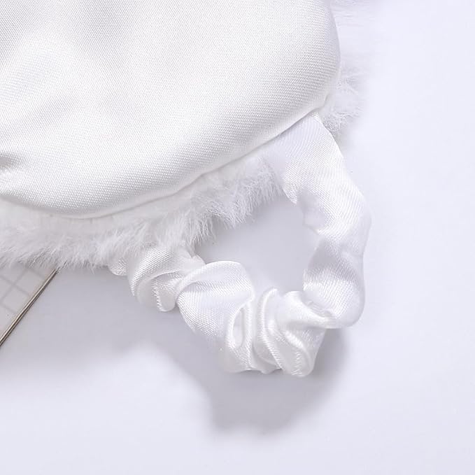 Fox Eye Mask Plush Fox Cloud Sheep Dream Eye Cover Sleeping Mask Eye Band Shade Blindfold Goggles Relax Travel Eye Patch-BrightBean Baby