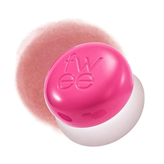 Lip&Cheek Blurry Pudding Pot | Blushed Moment - Skirt | Makeup Blush, Buildable Lightweight, Multi-Use Soft Matte Finish | 5g-BrightBean Baby