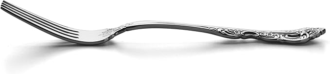 Oneida Michelangelo Fine Flatware Dinner Fork, Set of 4 , 18/10 Stainless Steel, Silverware Set, Dishwasher Safe