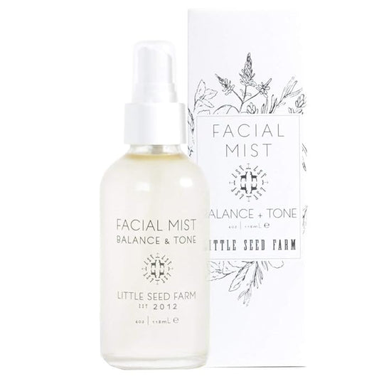 Little Seed Farm Balancing Facial Mist & Toner – Witch Hazel Toner & Pore Minimizer, Net Wt. 4 fl oz | 118ml-BrightBean Baby