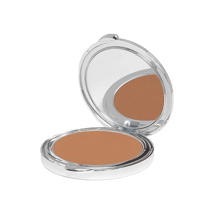 La Bella Donna Compressed Mineral Foundation - Face Powder Makeup Natural Looking Glowing Skin Wrinkle Defying Mattifying Finish Contour Makeup Long Lasting Full Coverage Sun Kissed Tan (Mahogany)-BrightBean Baby