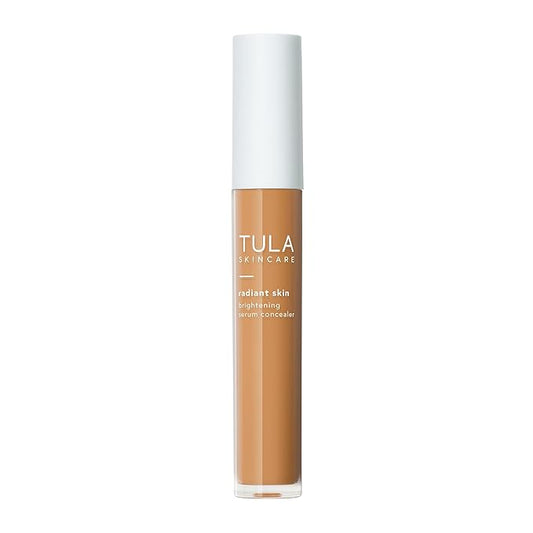 TULA Skin Care Radiant Skin Brightening Serum Concealer - Conceals Dark Circles & Discoloration, Longwearing & Crease-Resistant, Brightens the Appearance of Skin Over Time, Shade 140, 0.18 fl oz.-BrightBean Baby