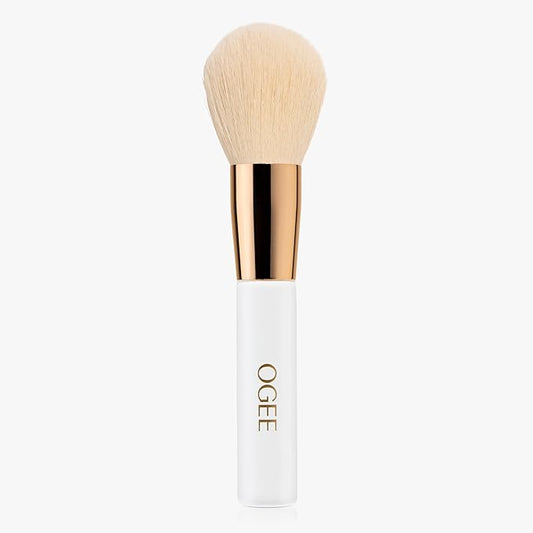 Ogee Powder Brush - Professional Quality Makeup Brush - Ultra-Soft Powder Setting Brush with Vegan Fibers for Flawless Application-BrightBean Baby
